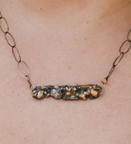 Terra Keum Boo Cork Slice Bar Necklace - Image 5